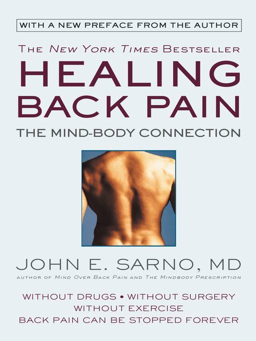 Title details for Healing Back Pain by John E. Sarno - Available